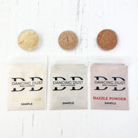 Dancing Dust Body Shimmer Sample pole dance grip Tester Packs
