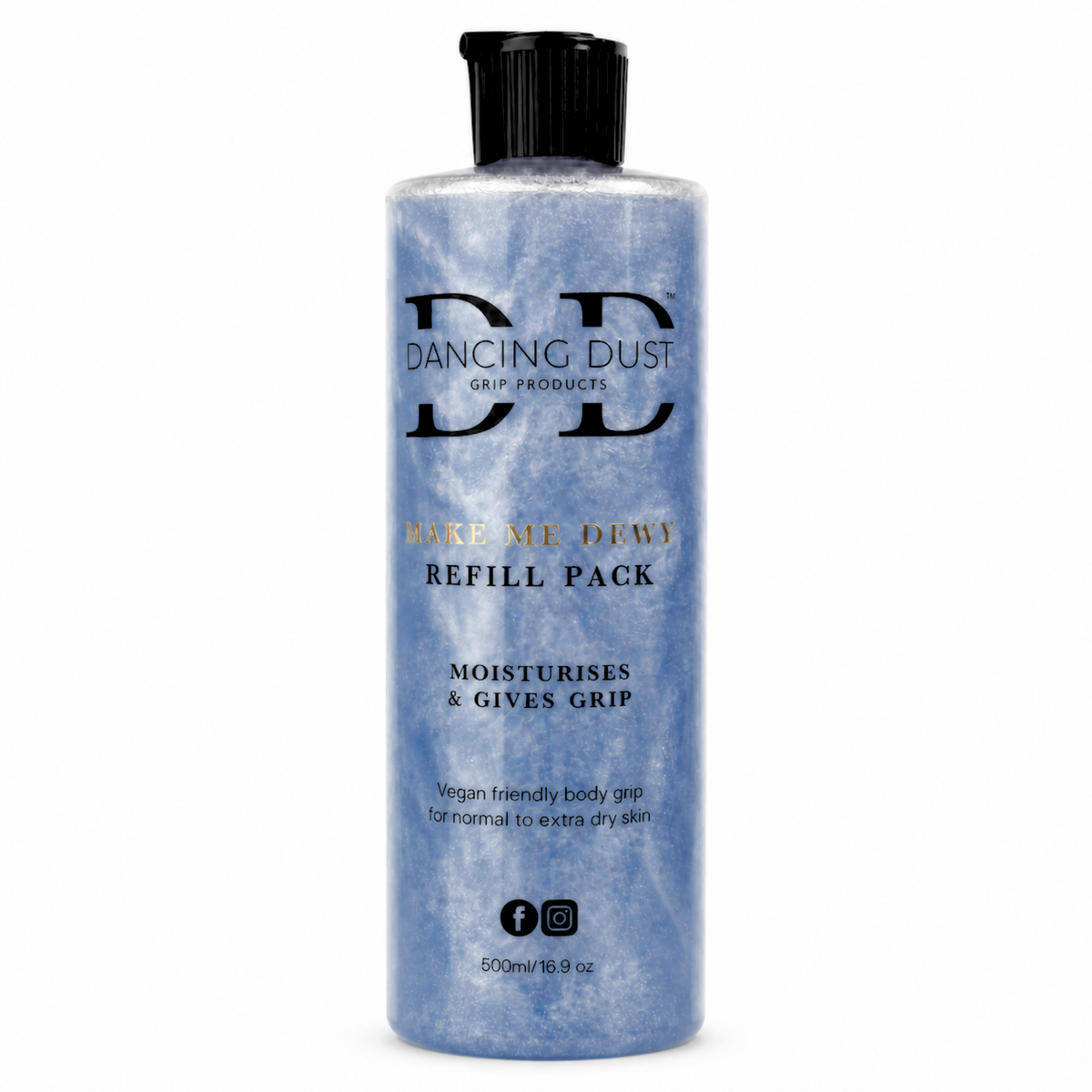 Make Me Dewy - Body pole dance grip aid - Normal to extra dry skin - Refill pack 500ml