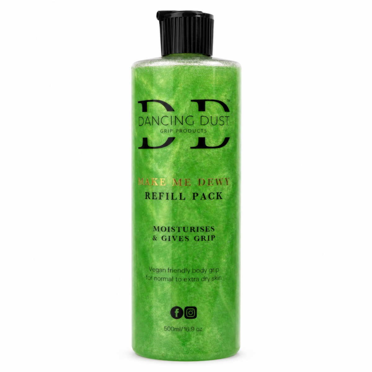 Make Me Dewy - Body pole dance grip aid - Normal to extra dry skin - Refill pack 500ml