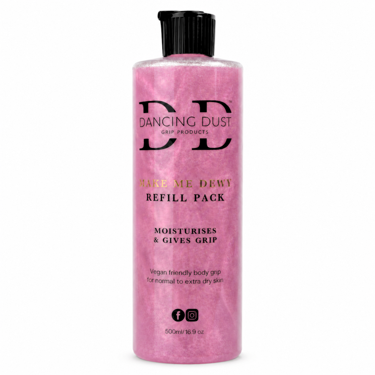 Make Me Dewy - Body pole dance grip aid - Normal to extra dry skin - Refill pack 500ml