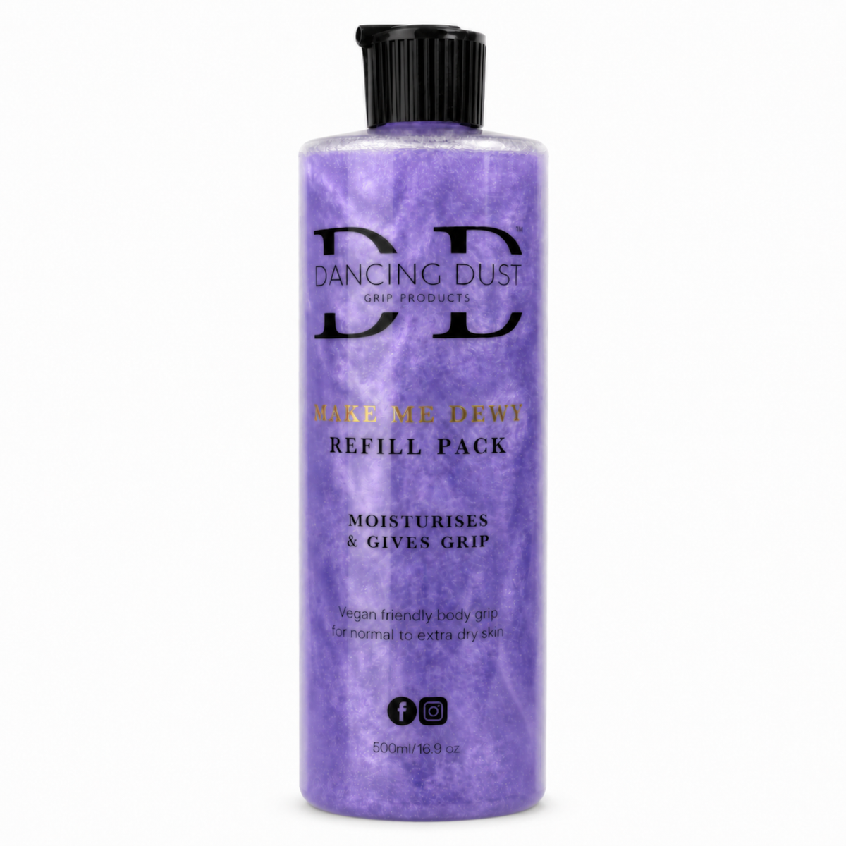 Make Me Dewy - Body pole dance grip aid - Normal to extra dry skin - Refill pack 500ml