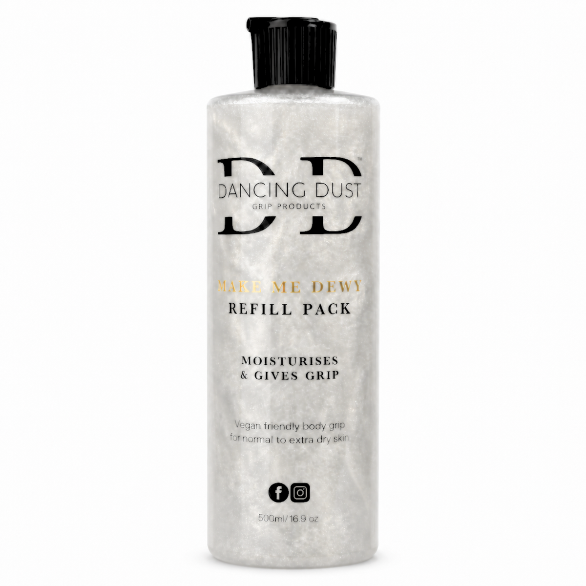 Make Me Dewy - Body pole dance grip aid - Normal to extra dry skin - Refill pack 500ml
