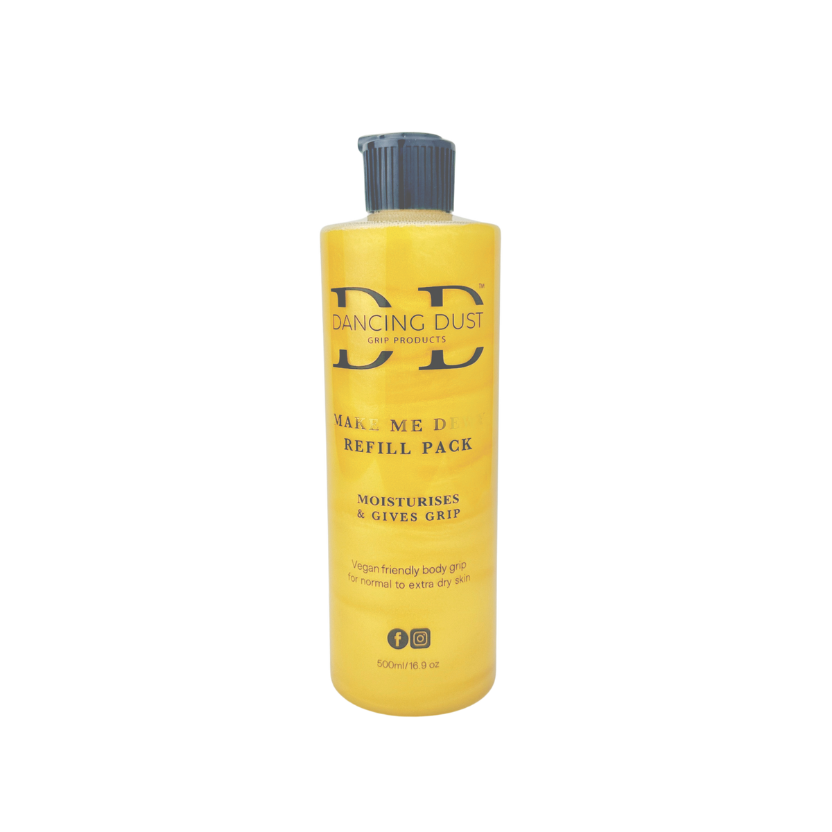 Make Me Dewy - Body pole dance grip aid - Normal to extra dry skin - Refill pack 500ml