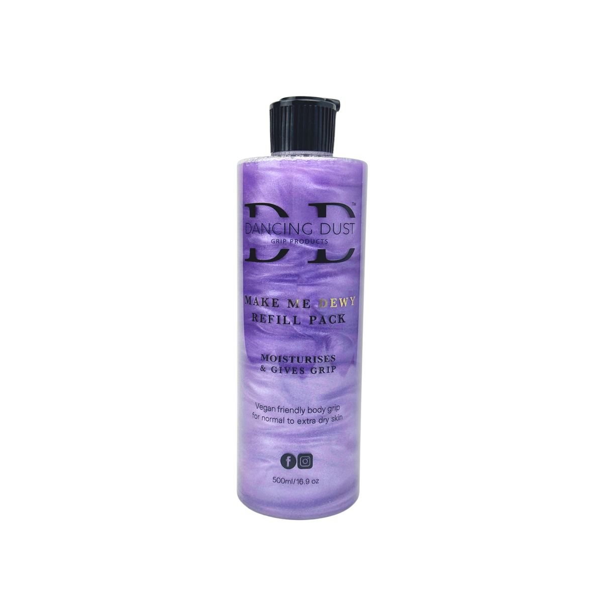 Make Me Dewy - Body pole dance grip aid - Normal to extra dry skin - Refill pack 500ml