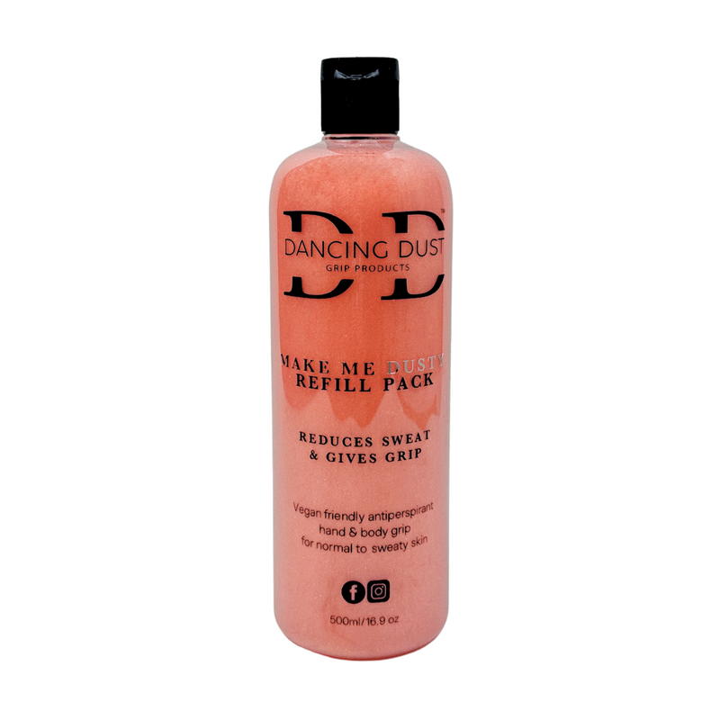 Make Me Dusty - Antiperspirant hand & body grip refill pack 500ml
